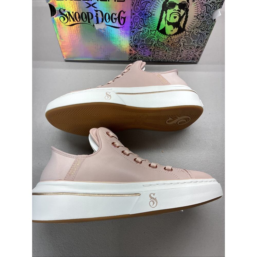 New Skechers Slip-ins: Snoop One 186001BLSH Size 6 With Box - Leather Snoop Dogg - Picture 2 of 9